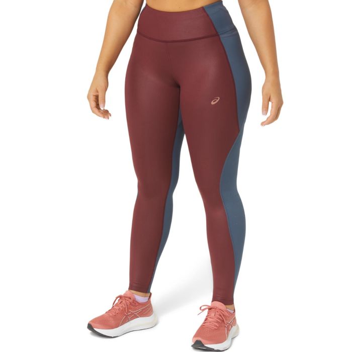 Asics Dame Lange tights Nagino Tight Rød