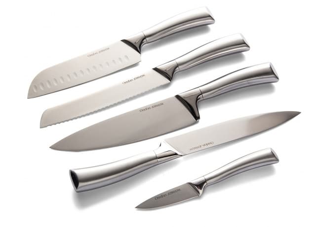Orrefors Jernverk 5-pakning Knive Stål