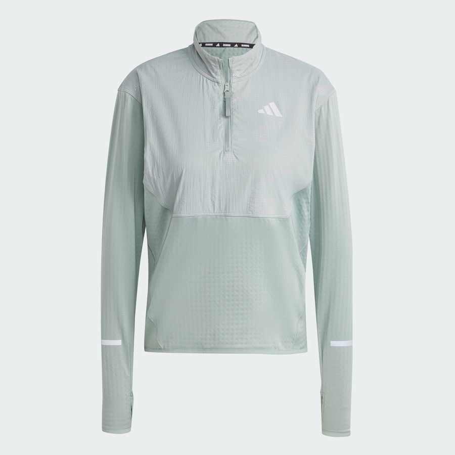 Adidas Haut demi-zip réfléchissant Ultimate Hi Vis