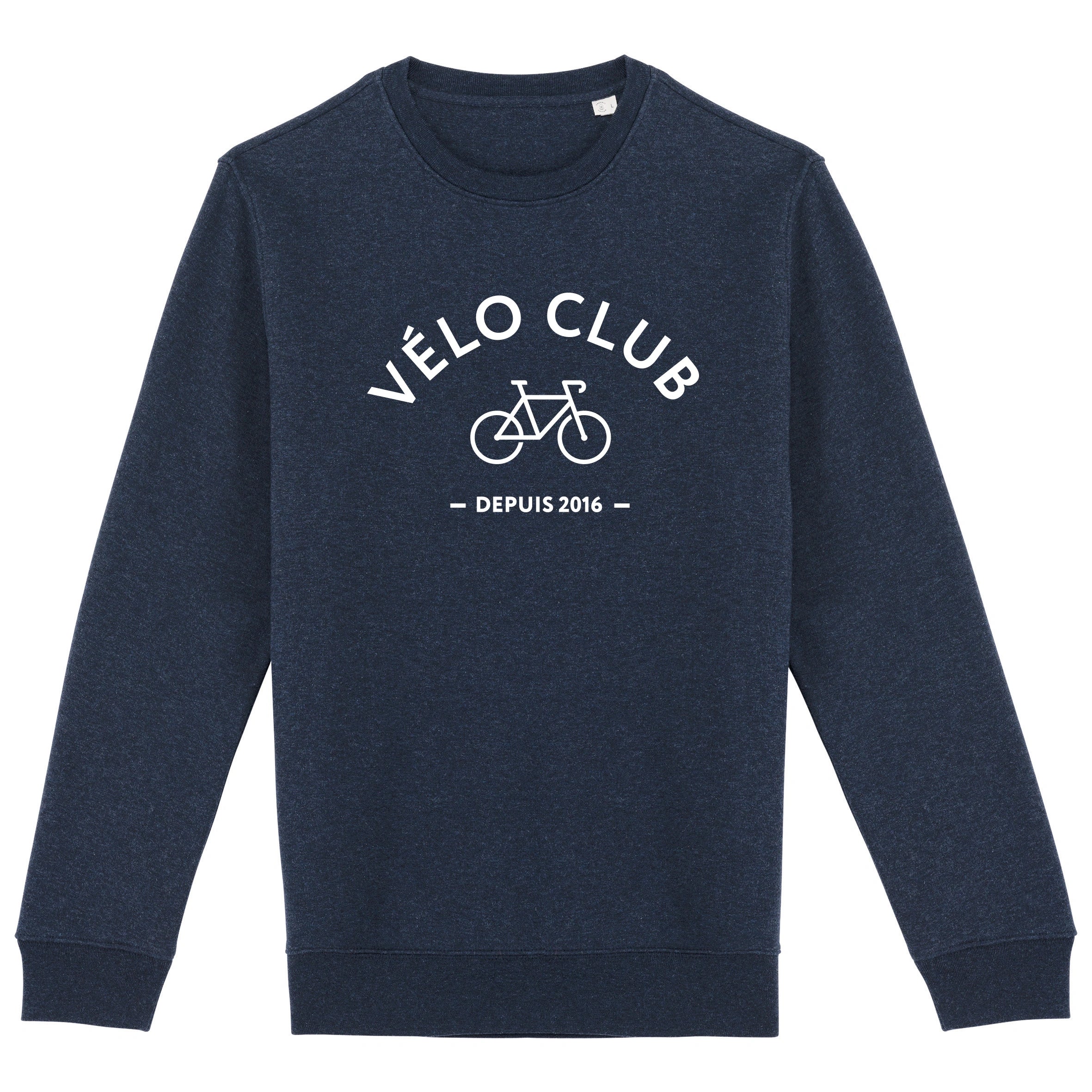 Sweat Col rond Recylé - Vélo Club