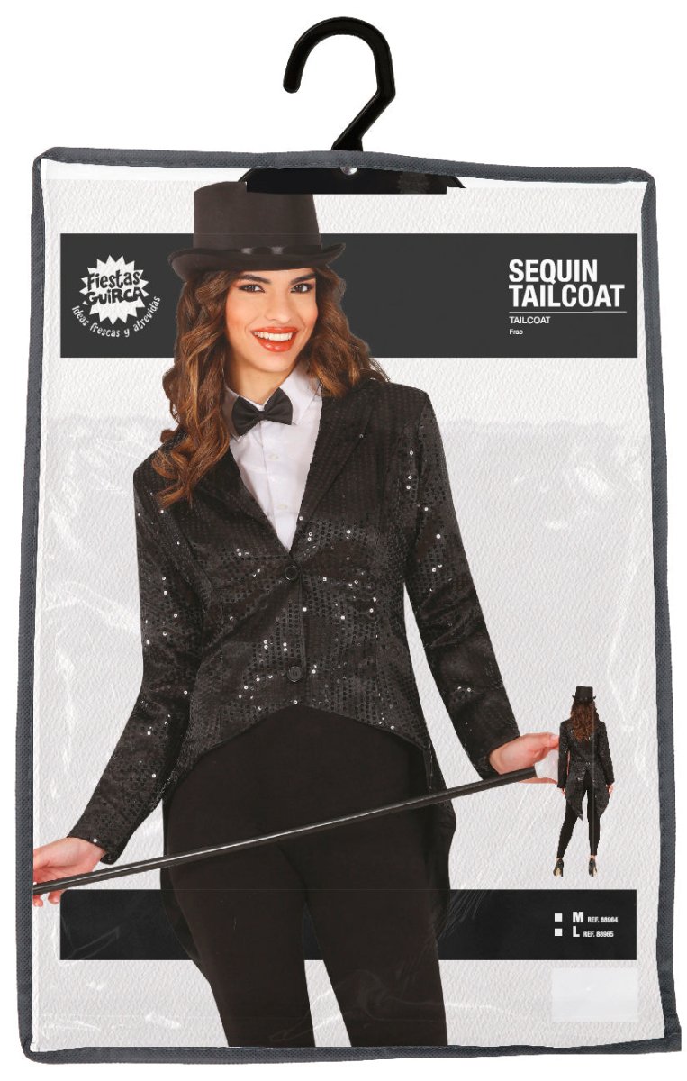 Zwarte Blazer Dames Pailletten