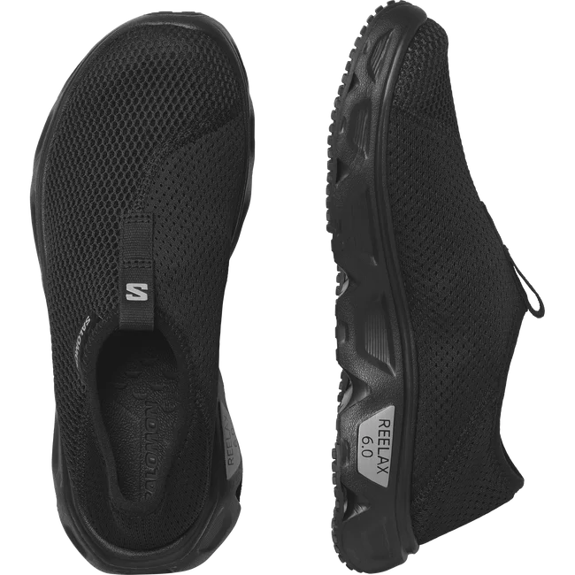 REELAX MOC 6.0  Erholungsschuhe Damen Black/Black/Alloy