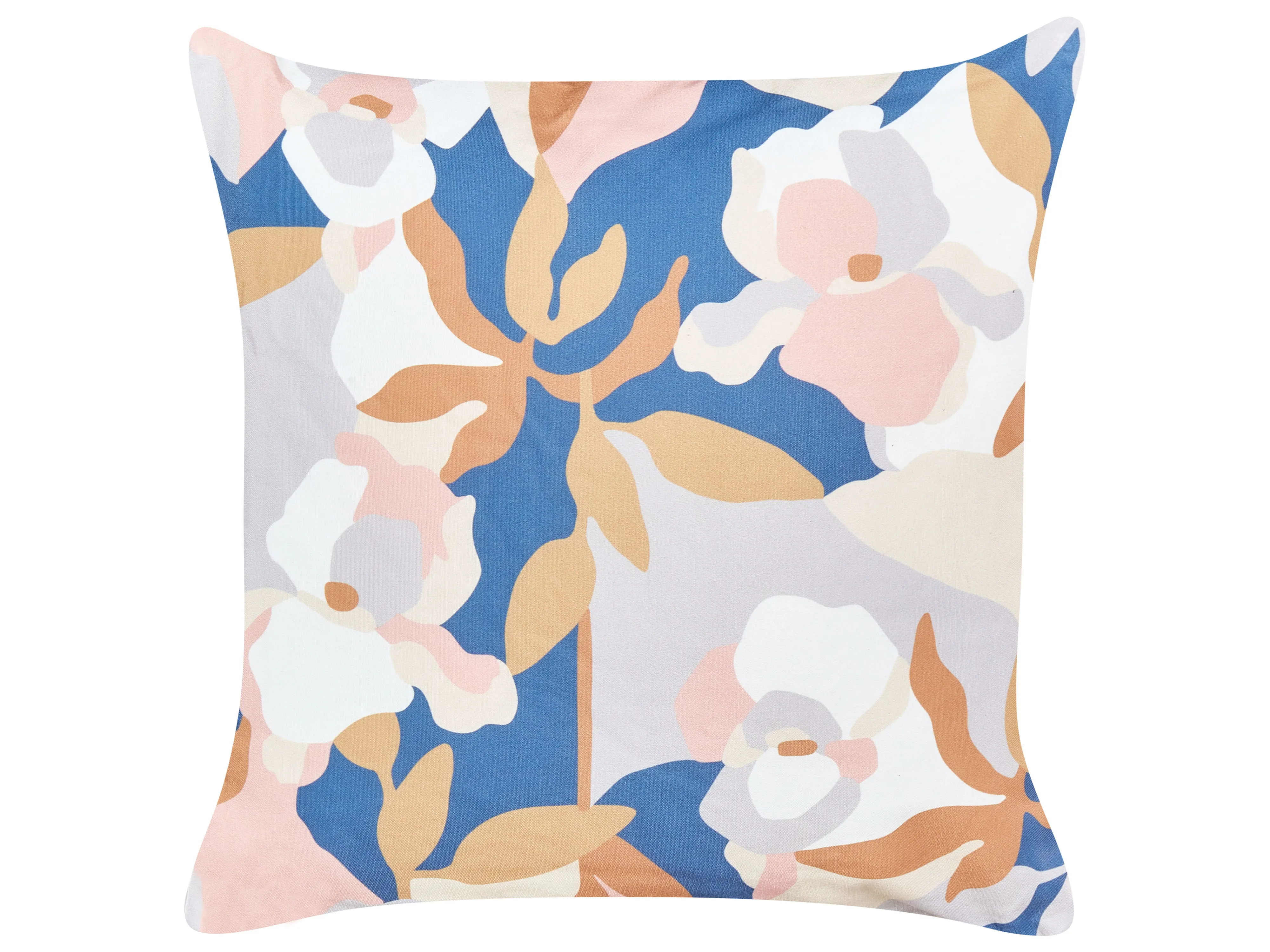 Set van 2 tuinkussens VEREZZI bloempatroon 45 x 45 cm Meerkleurig