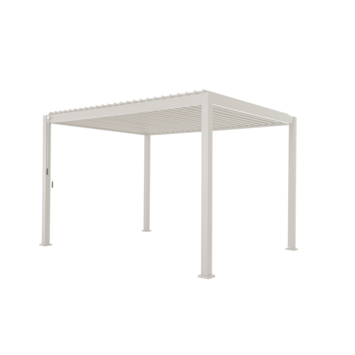 Pergola Deluxe Wit 3x4m