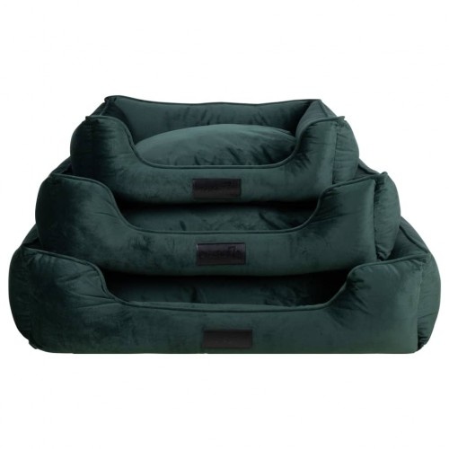 Cama verde para cachorro