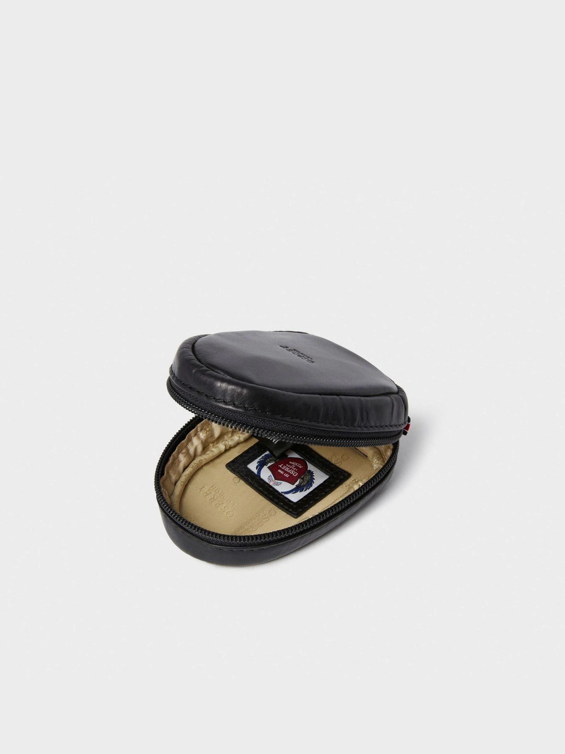 Zwart - Osprey London Leather Charger Pouch