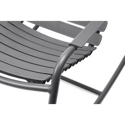 Schaukelstuhl Re- Clips, Grau