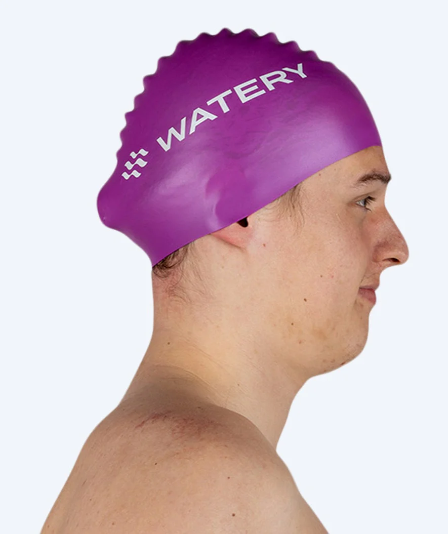 Watery badehætte (fra 10 år) - Signature - Violet