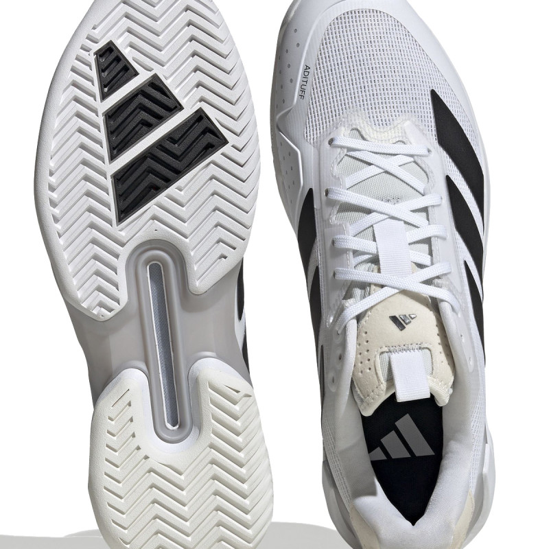Adidas Adizero Ubersonic 5 blanche toutes surfaces 2025