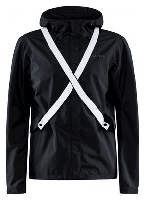 Veste Imperméable Craft Core Bike Ride Hydro Lumen Noir