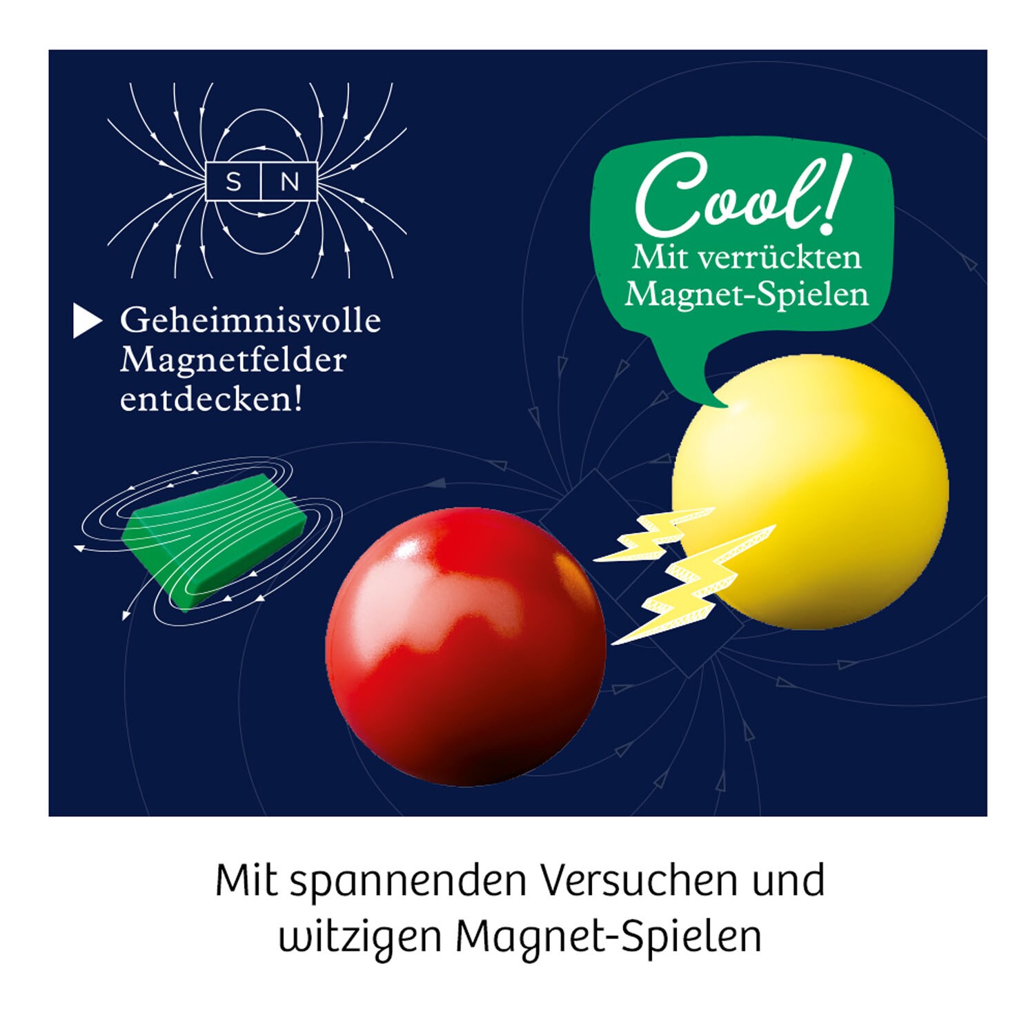 Fun Science Magie der Magnete, Expiremente mit Magneten