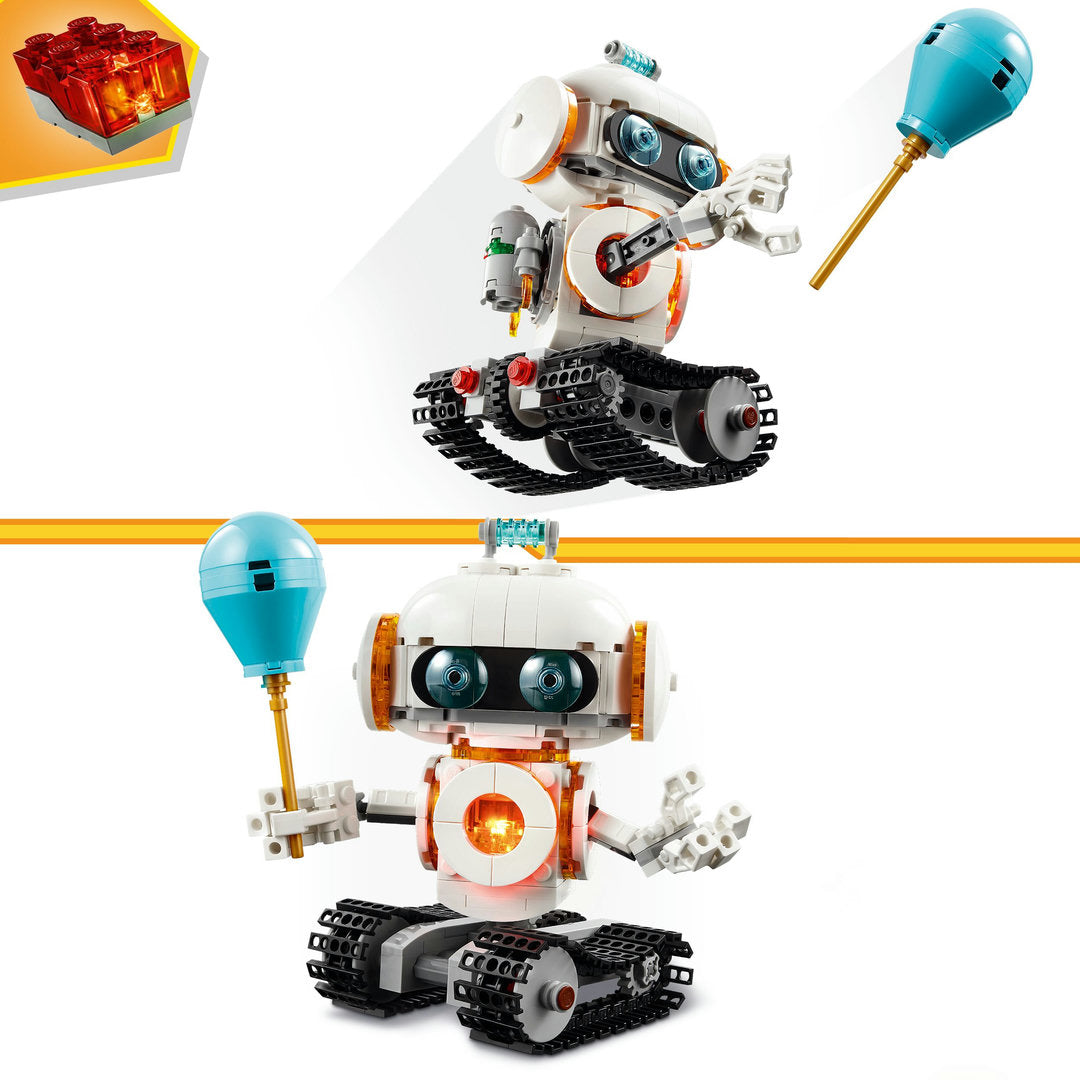 LEGO creator 3-in-1 ruimterobot wetenschapsspeelset