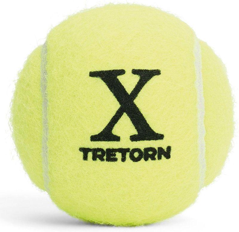 Tretorn Micro X Tennisballen 4-pack Drukloos - Geel