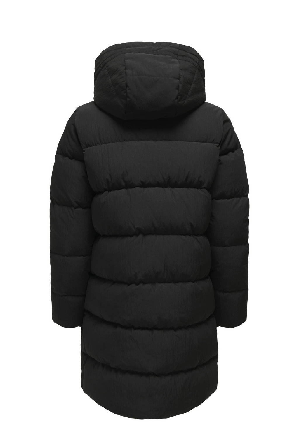 ONLY MATERNITY gewatteerde zwangerschapsjas winter OLMNEWDOLLY zwart