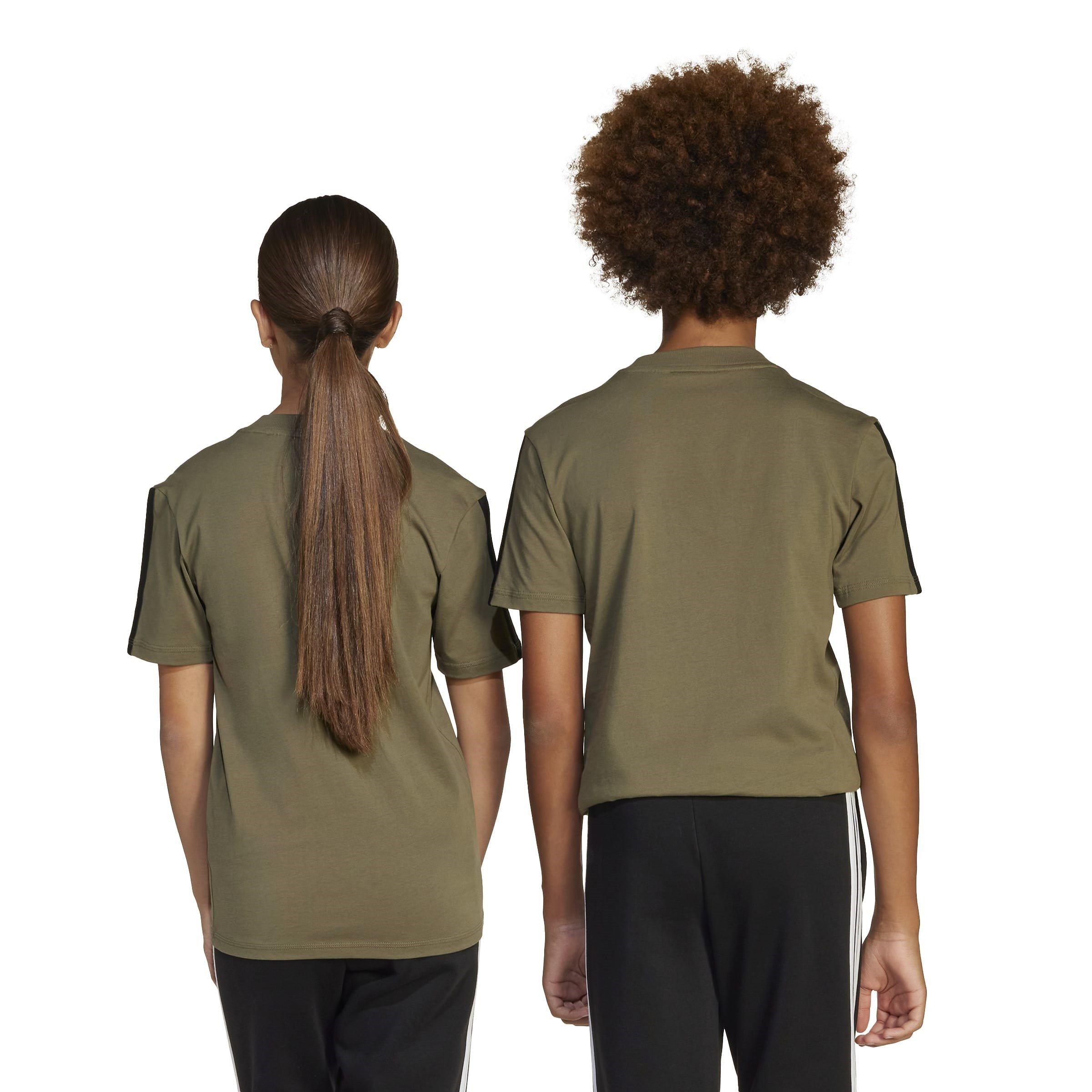 adidas 3 Stripe Essentials T-Shirt Junior
