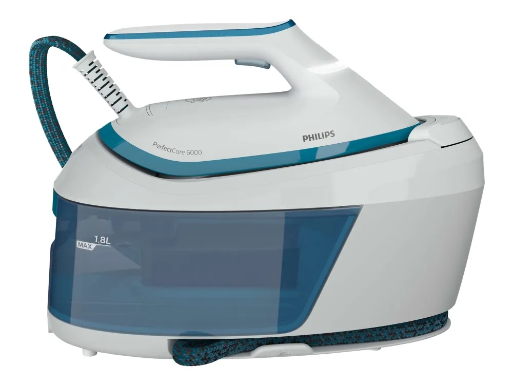 Philips PerfectCare 6000 Series PSG6022 - Dampstrygejern med automatisk afbrydelse - såleplade: SteamGlide Plus - 2400 W