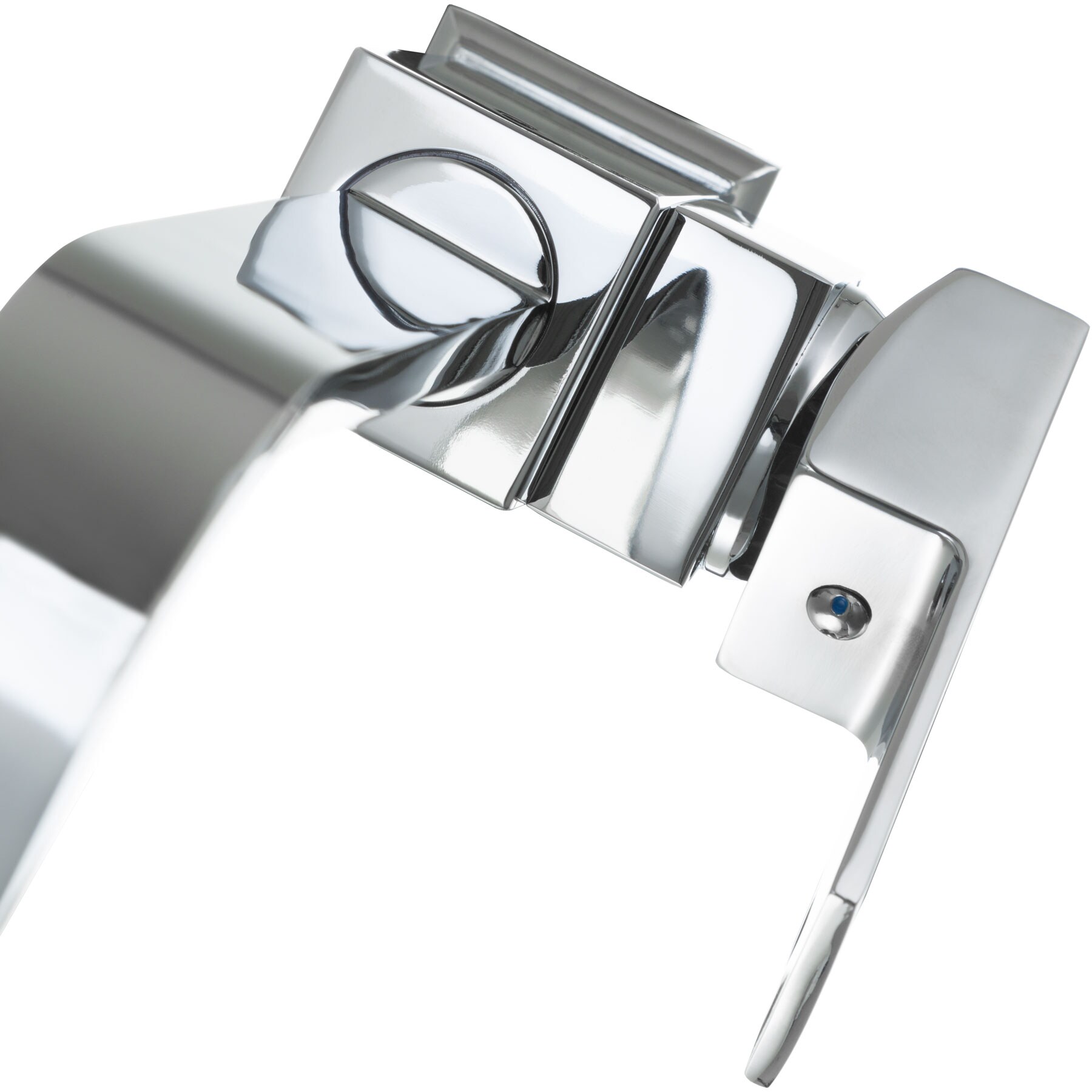 tectake® Wasserhahn, Hochdruck, 360° drehbar, schlankes Design, inklusive 2 Anschlussschläuche