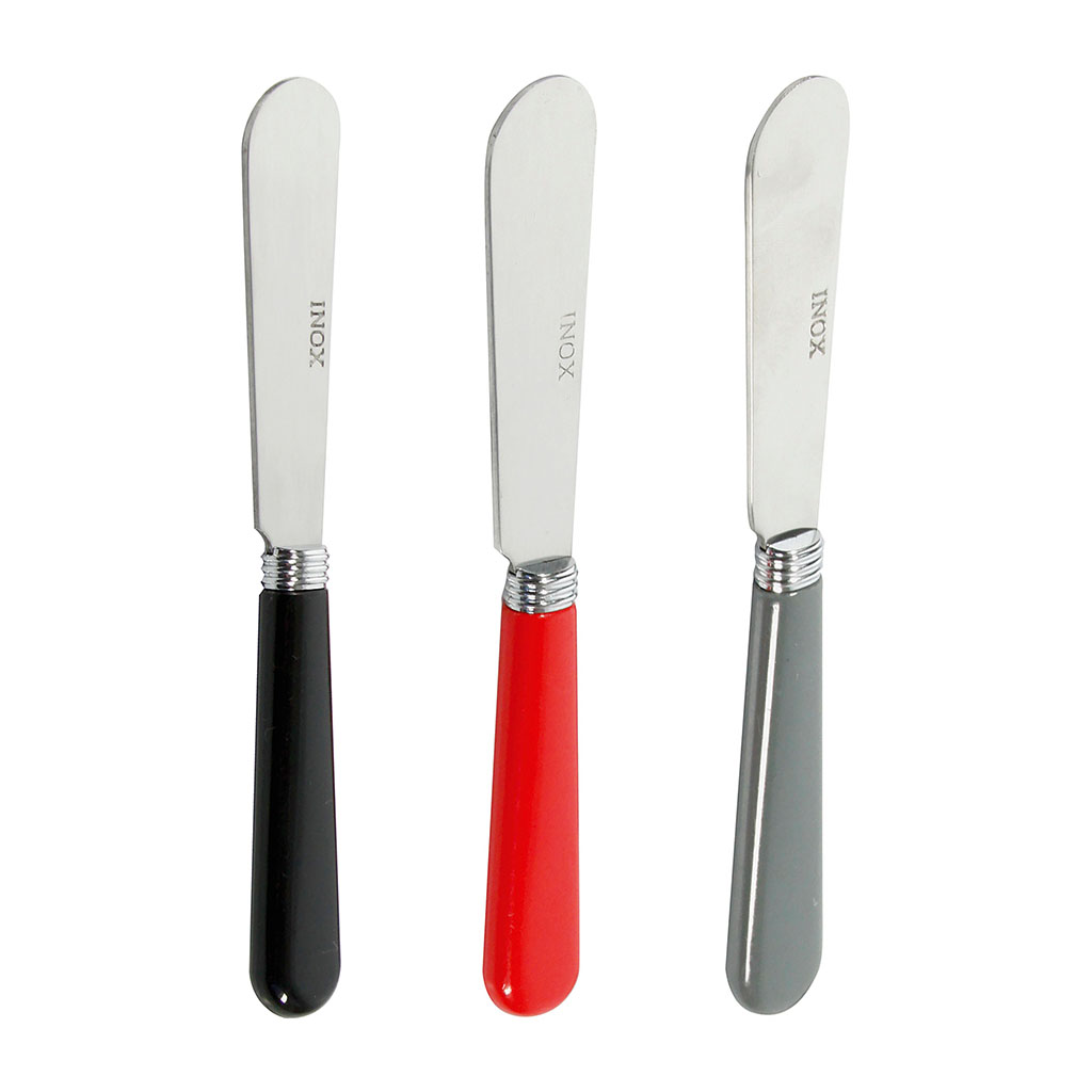 Lot 3 tartineurs CHIC inox 13.5cm