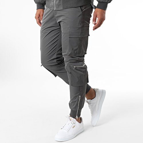 Ensemble Cargo Gris Anthracite