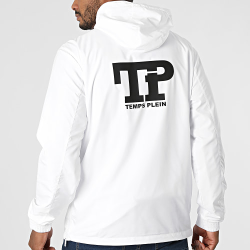 Coupe-Vent Logo Blanc