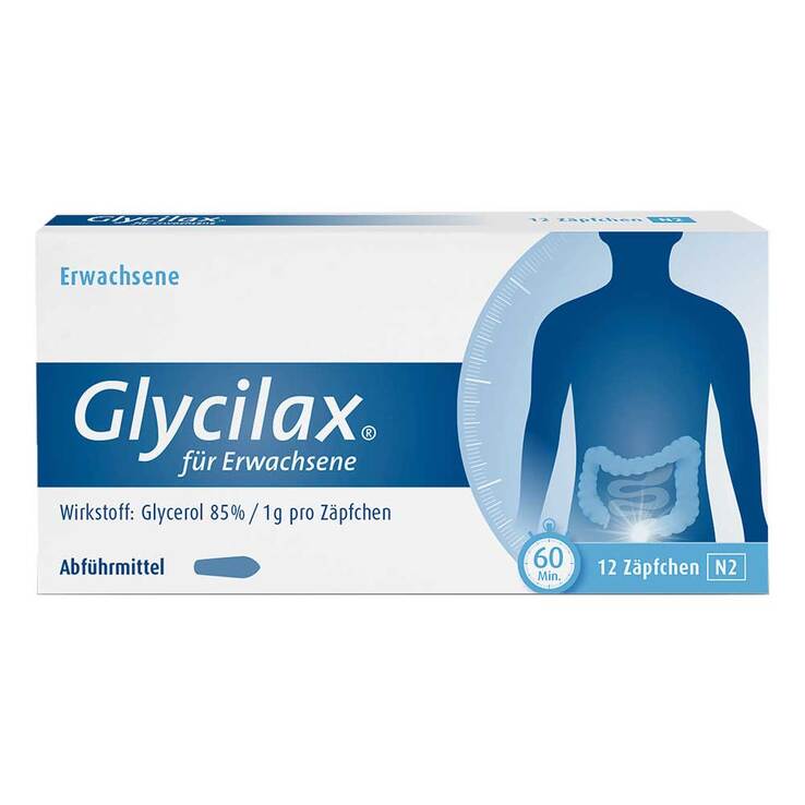Glycilax® Zäpfchen für Erwachse, 12 St