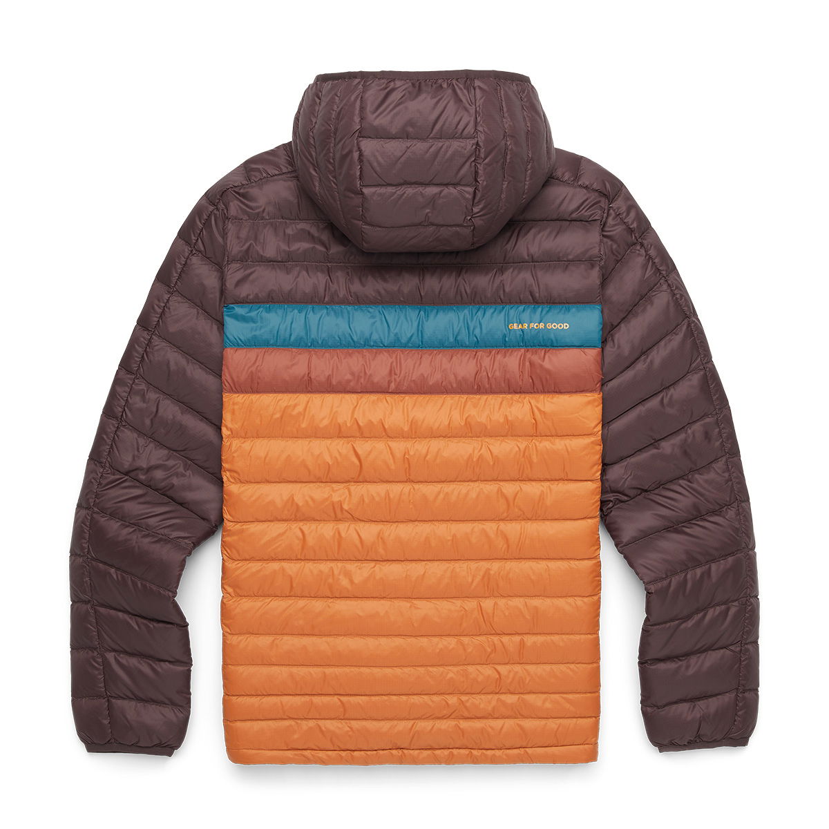 Cotopaxi Fuego Down Hooded dunjakke, herre (Coffee Sienna)