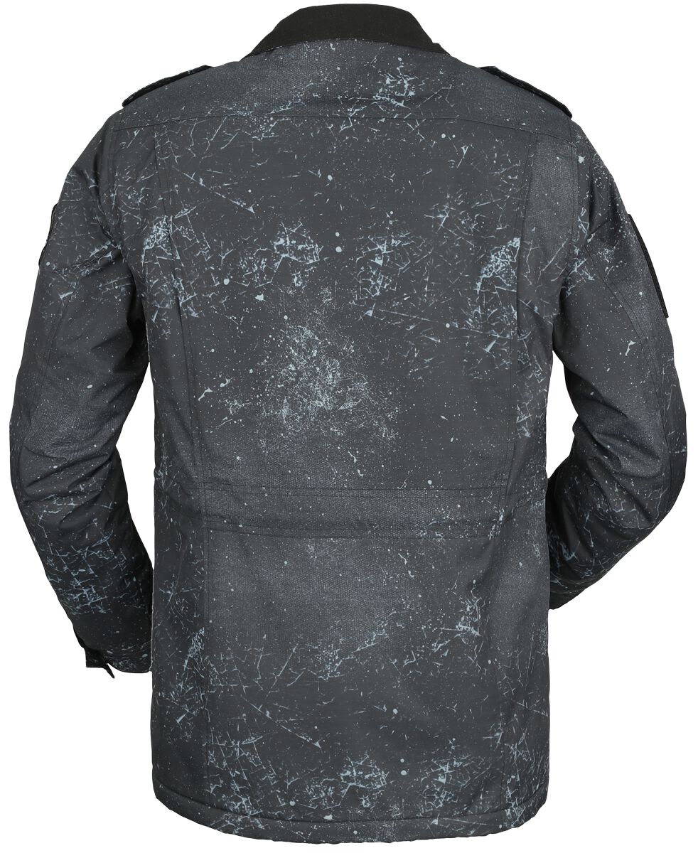 Veste Mi-Saison avec différents patchs | Rock Rebel by EMP Veste mi-saison