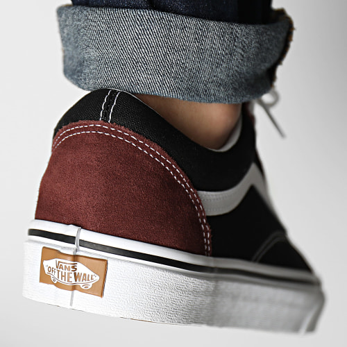 Baskets Old Skool 7NTYS81 Color Block Black Brown