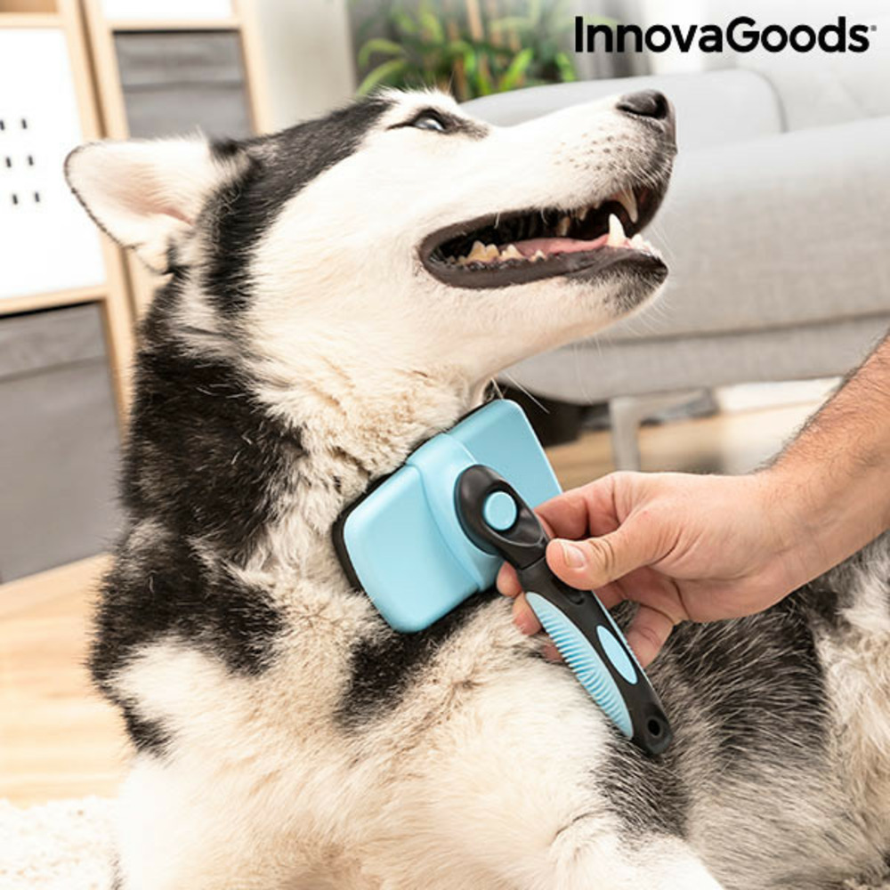 Brosse pour animaux de compagnie avec dents rétractables groombot