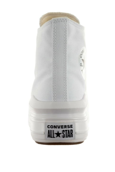 Baskets montantes converse chucktaylor all star move white