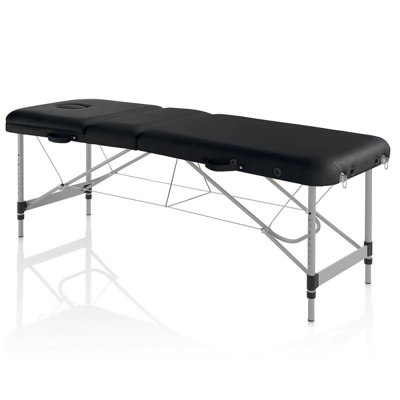 Lit esthétique Master Confort aluminium noir