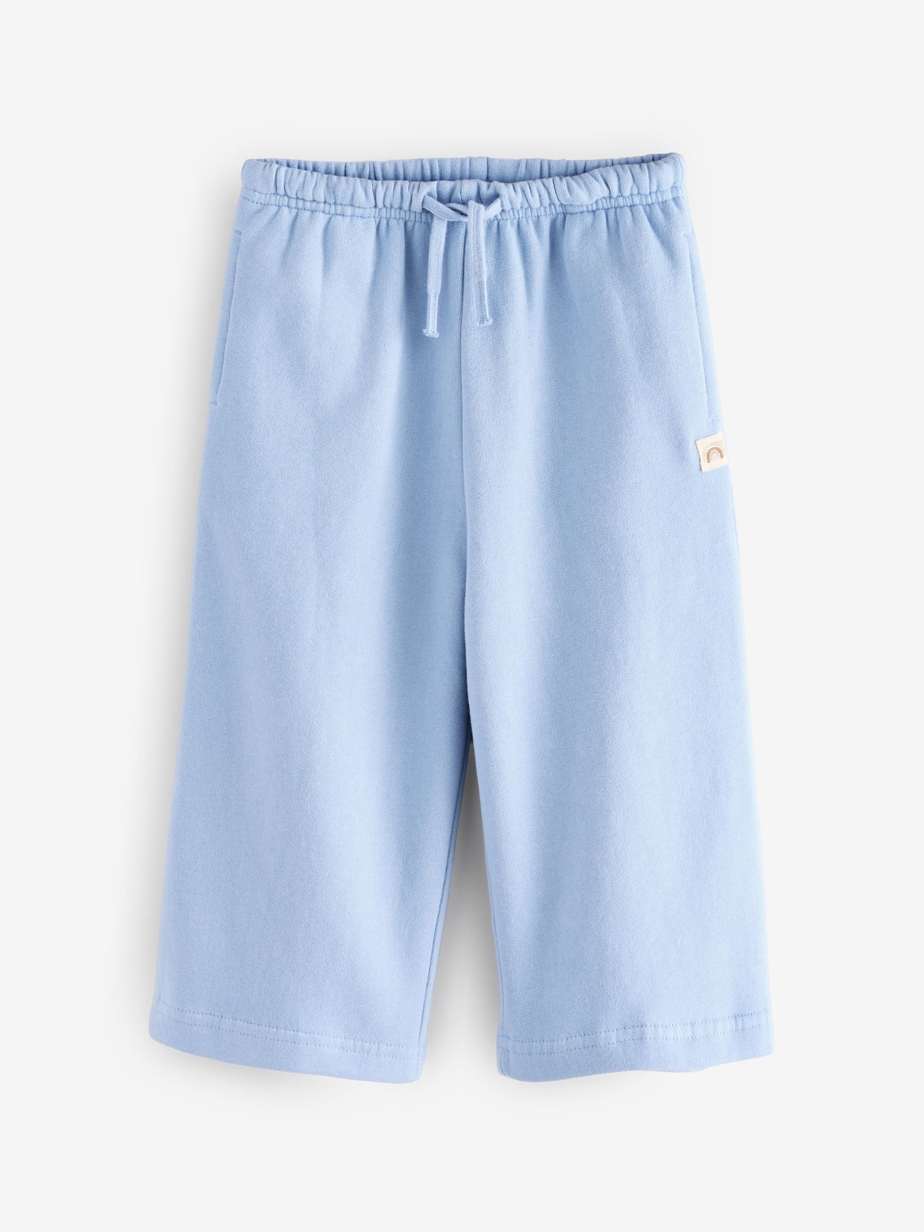 Roze/blauw/beigebruin - Set van 3 joggingbroeken met wijde pijpen (3mnd-7jr)