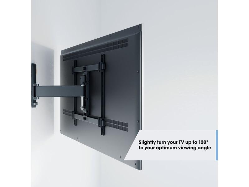 Vogel's Wandhalterung TVM 3425 Schwarz Schwenkbare TV-Wandhalterung