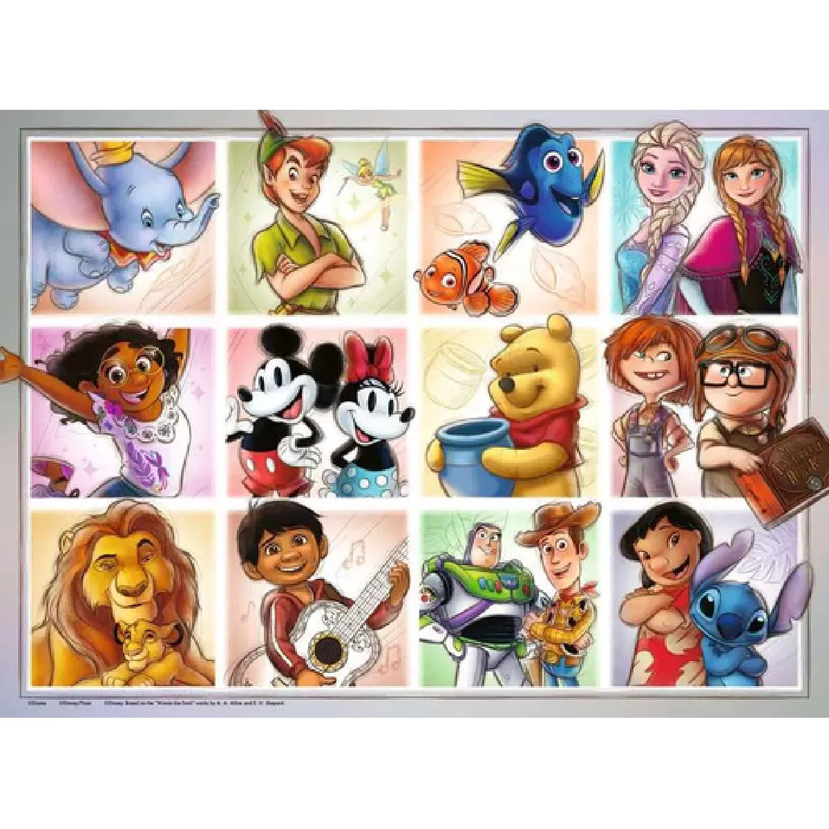 Ravensburger Puzzle 100 piece XXL - Personnages Disney