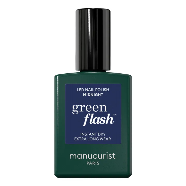 Manucurist Vernis à ongles semi-permanent Green Flash - 15 ml | Midnight