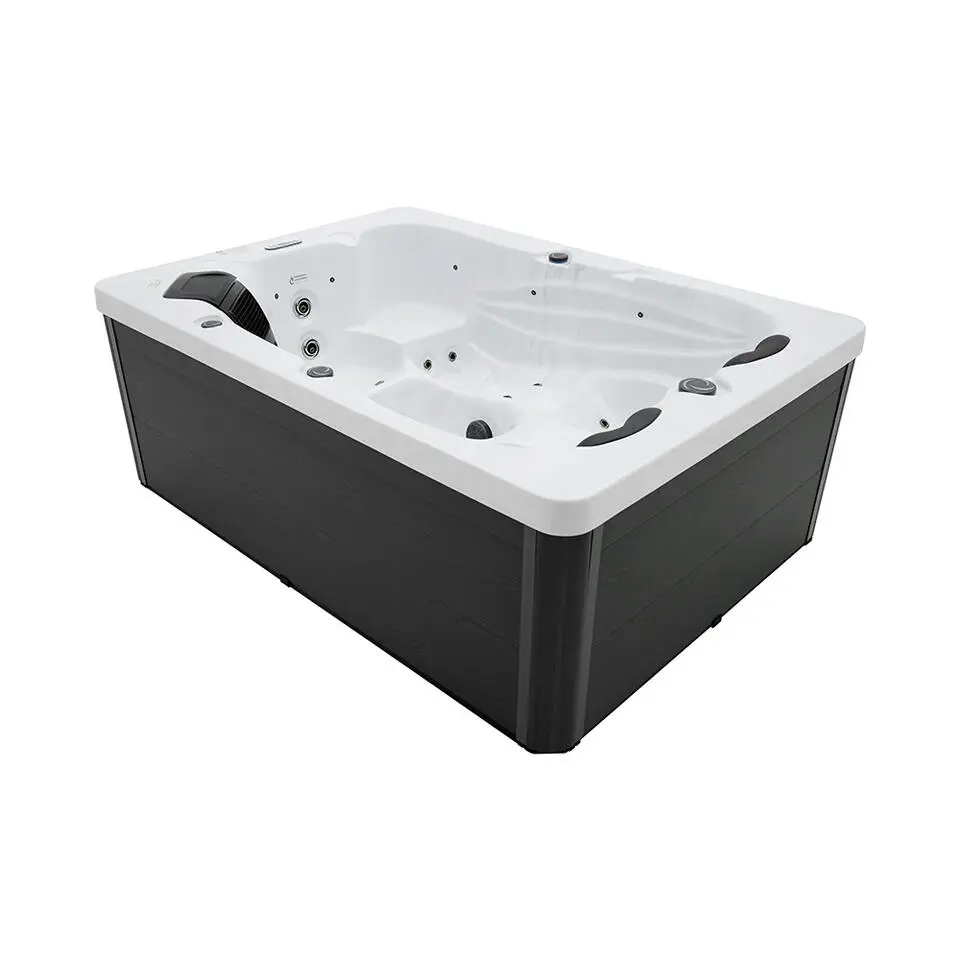 HOME DELUXE Outdoor Whirlpool SUNSET Met trap en thermische afdekking