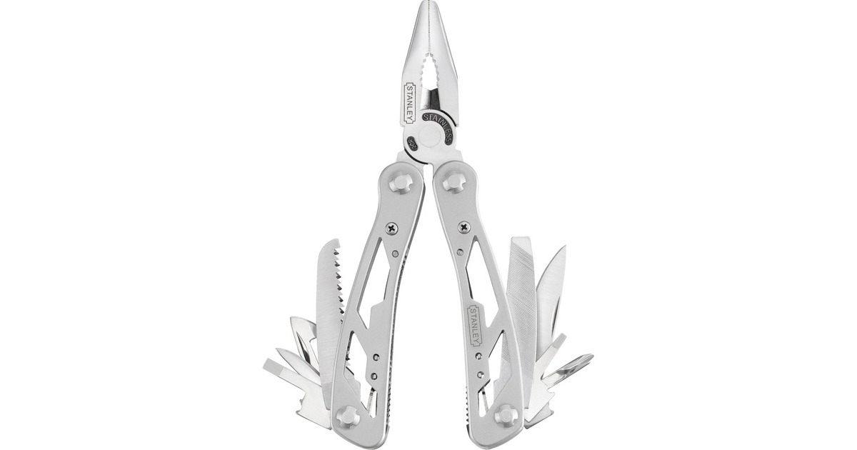 StanleyMultitool 12 in 1 multifunctioneel gereedschap  (Roestvrij staal)