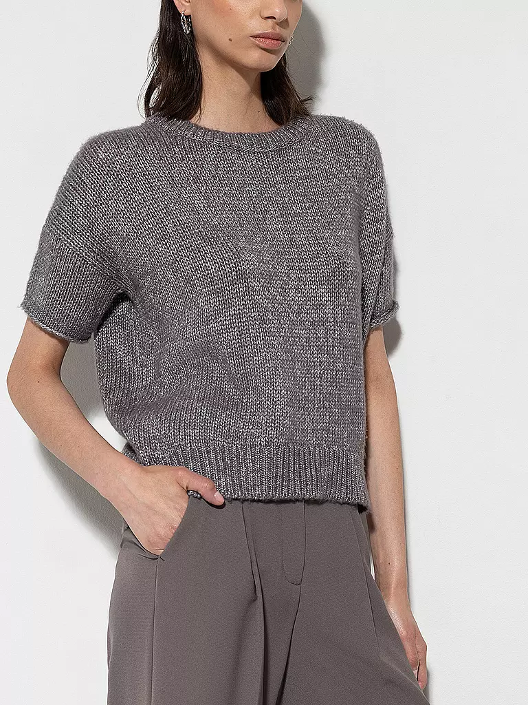 LUISA CERANO Pullover hellbraun