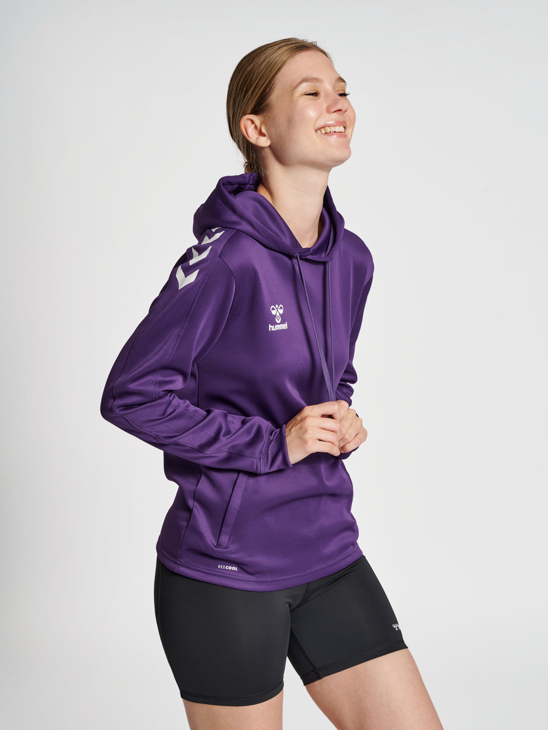 hmlCORE XK POLY SWEAT HOODIE WOMAN