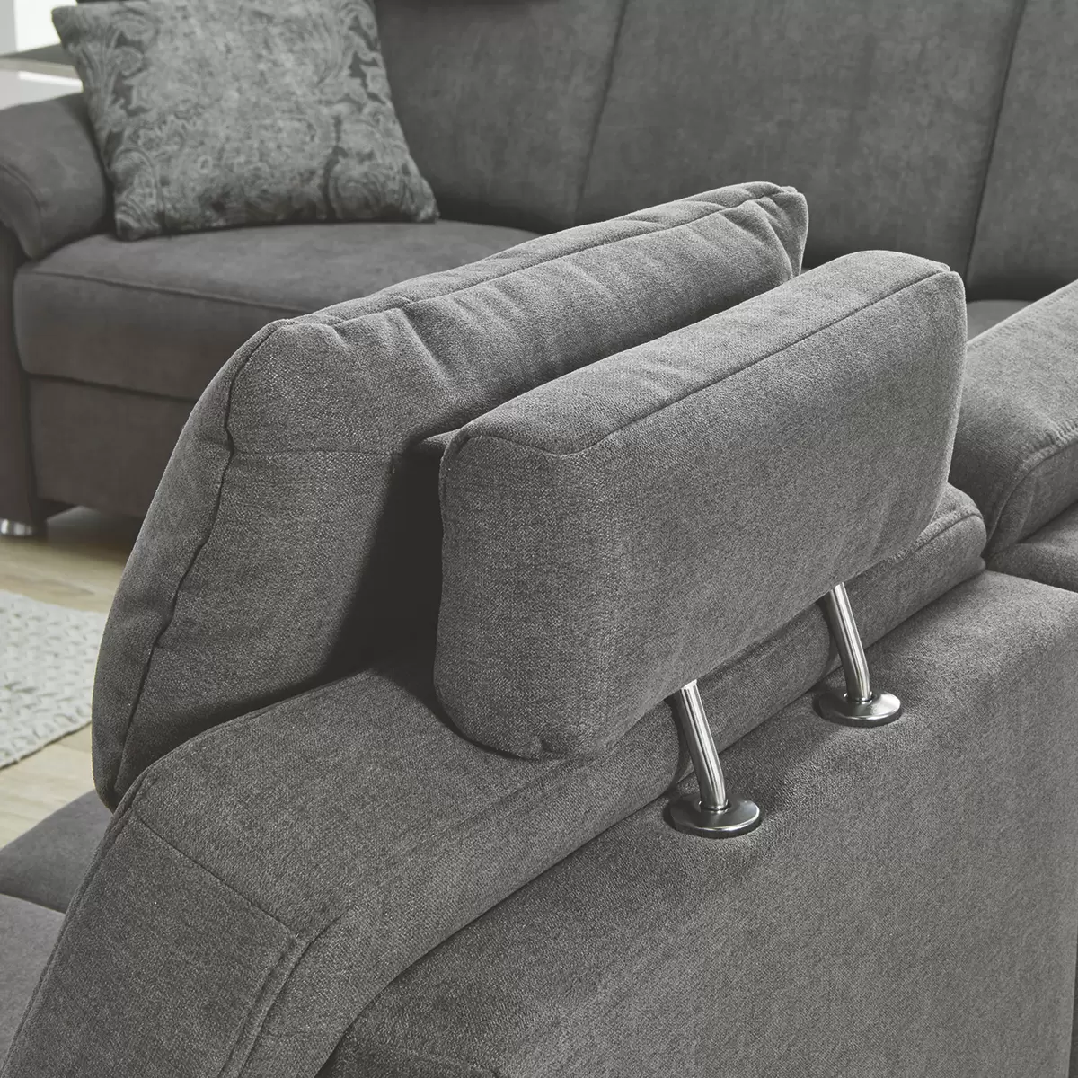 Wohnlandschaft Thor S Grau