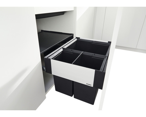 BLANCO Inbouw afvalbak SELECT II 60/3 Inhoud 1x 30 l en 2x 8 l 526205