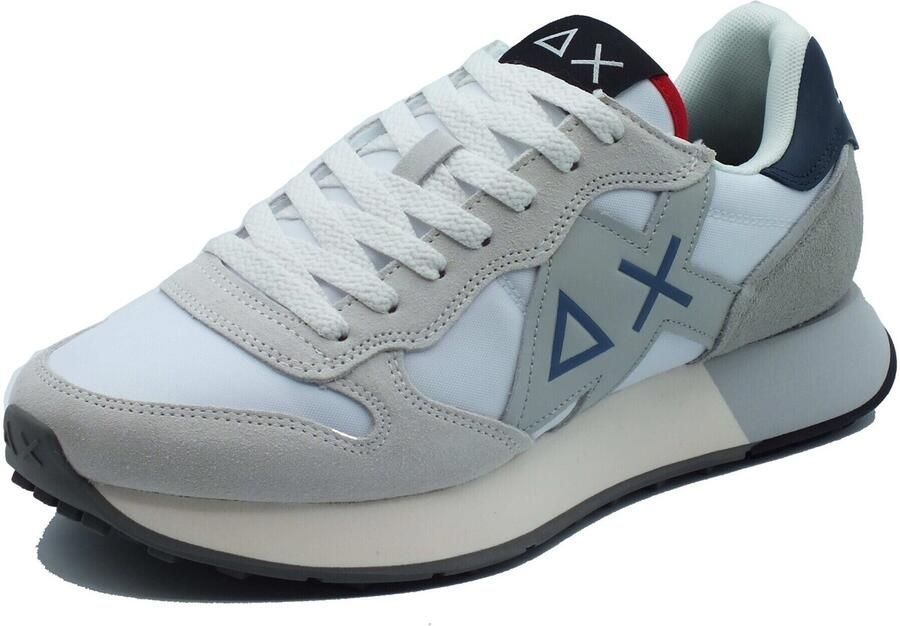 Sun68 Lage Sneakers Z36115 JAKI 2.0 SOLID-536 01 BIANCO