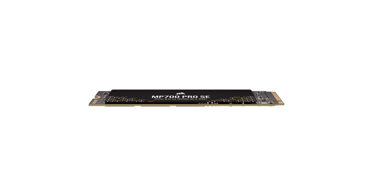 CorsairMP700 Pro SE 4 TB SSD  (Zwart, PCIe 5.0 x4, NVMe 2.0, M.2 2280)