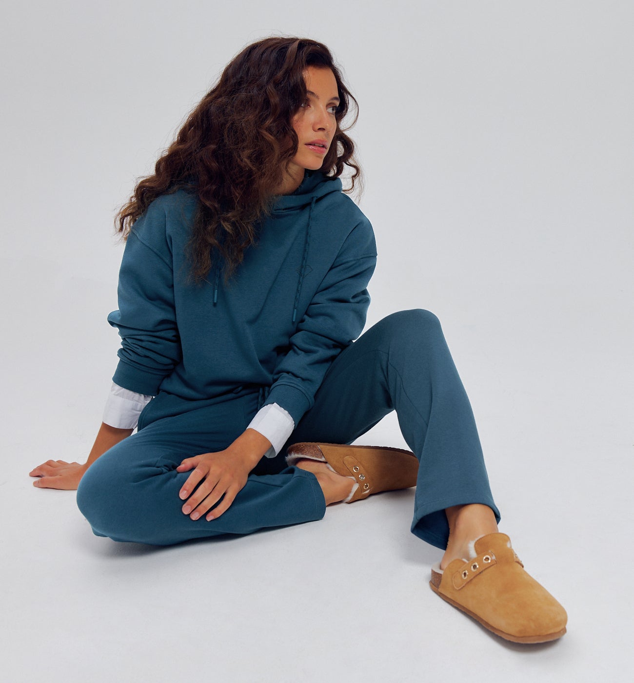 Pantalon de jogging Femme - PETROLE MOYEN