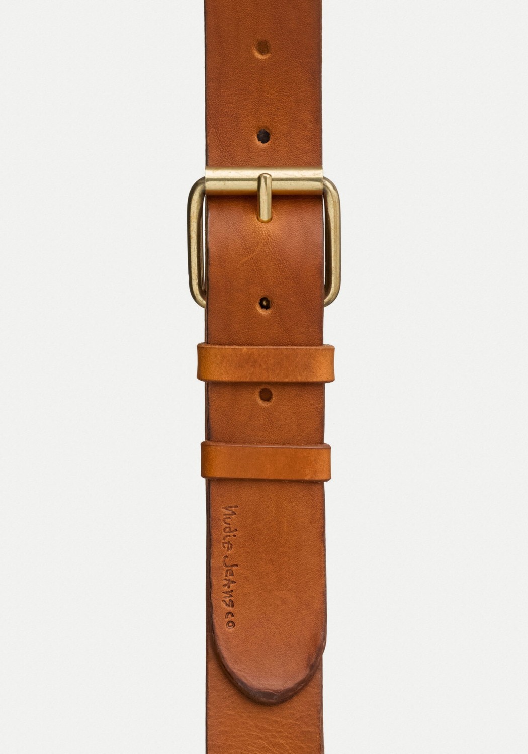 Nudie Jeans Gürtel Pedersson Leather Belt Toffee Brown