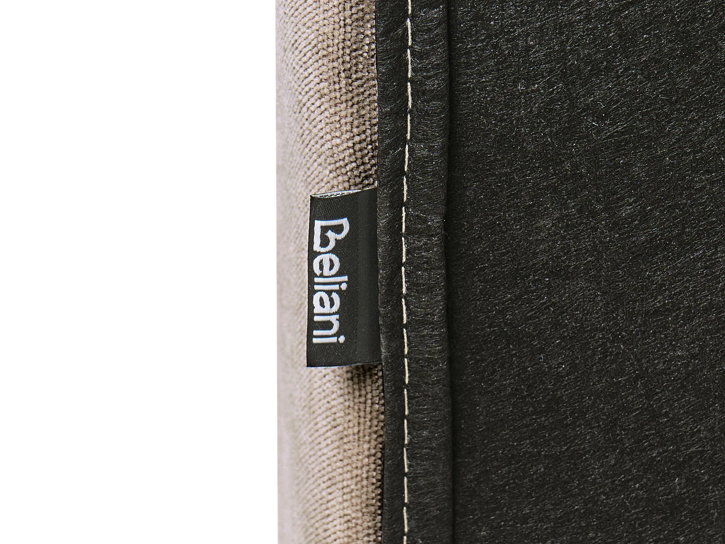 Slaapbank 2-zits YORK Chenille Lichtbeige