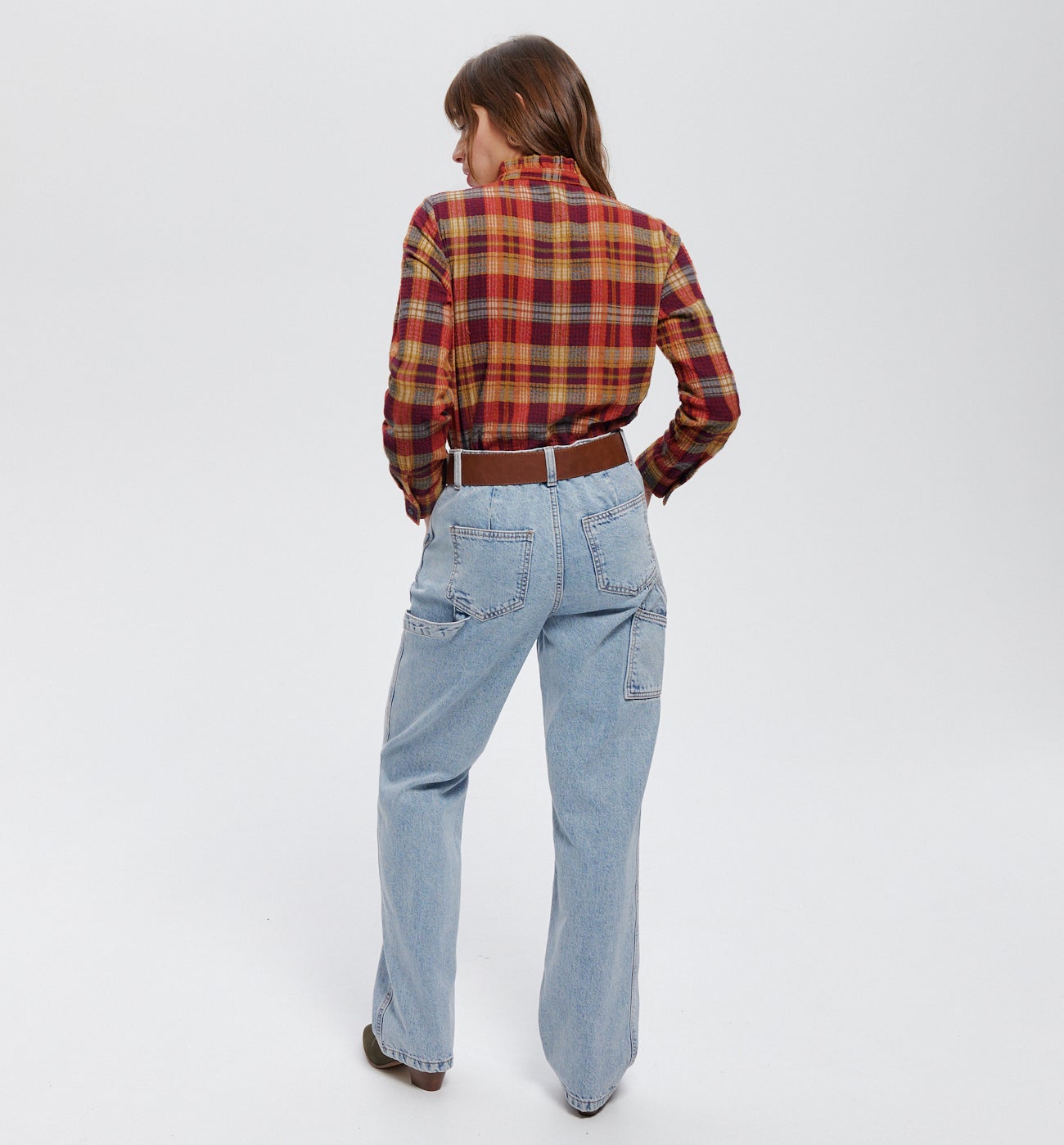 Chemise à carreaux Femme - Carreaux multicolores