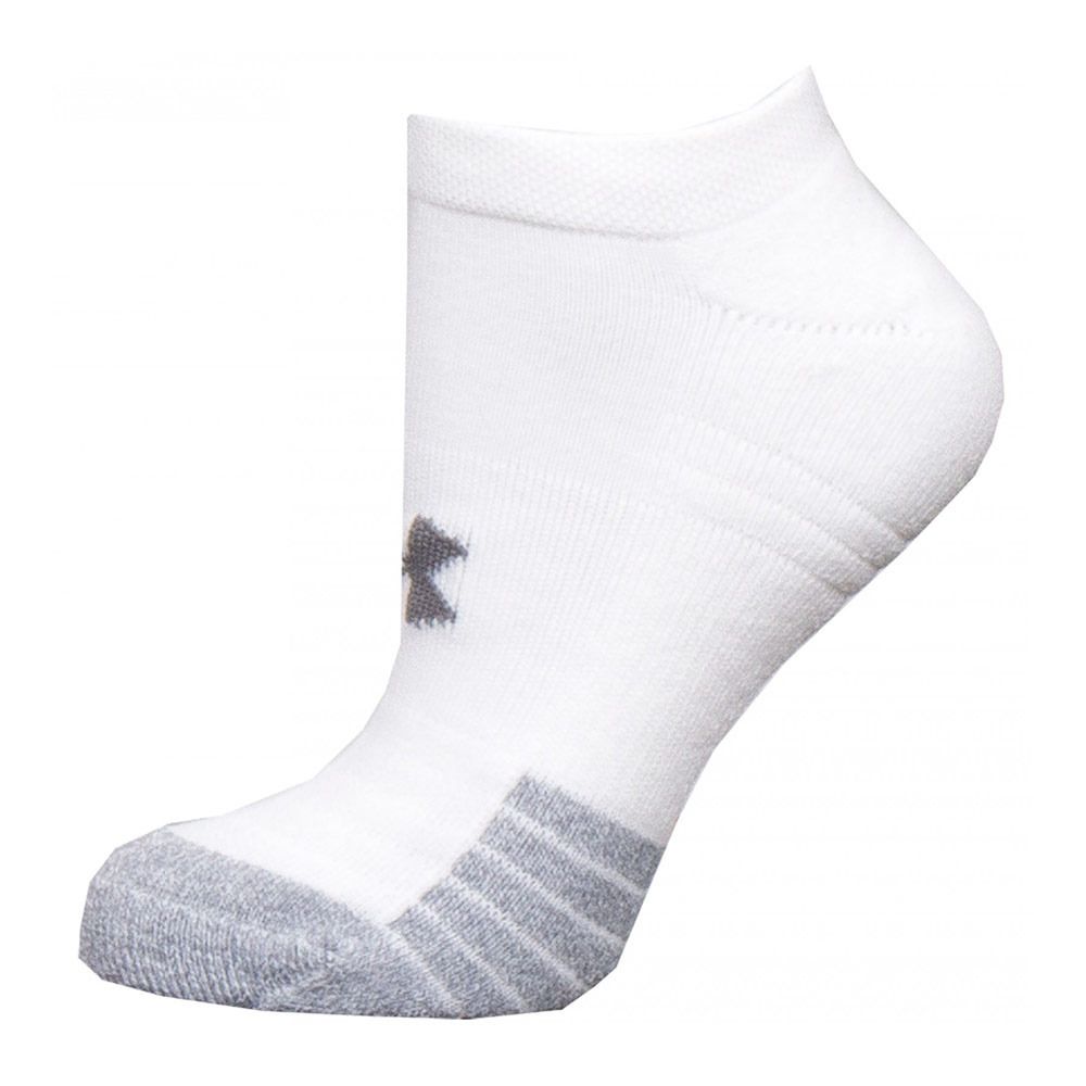 Under Armour HEATGEAR NO SHOW - Chaussettes x3 blanc