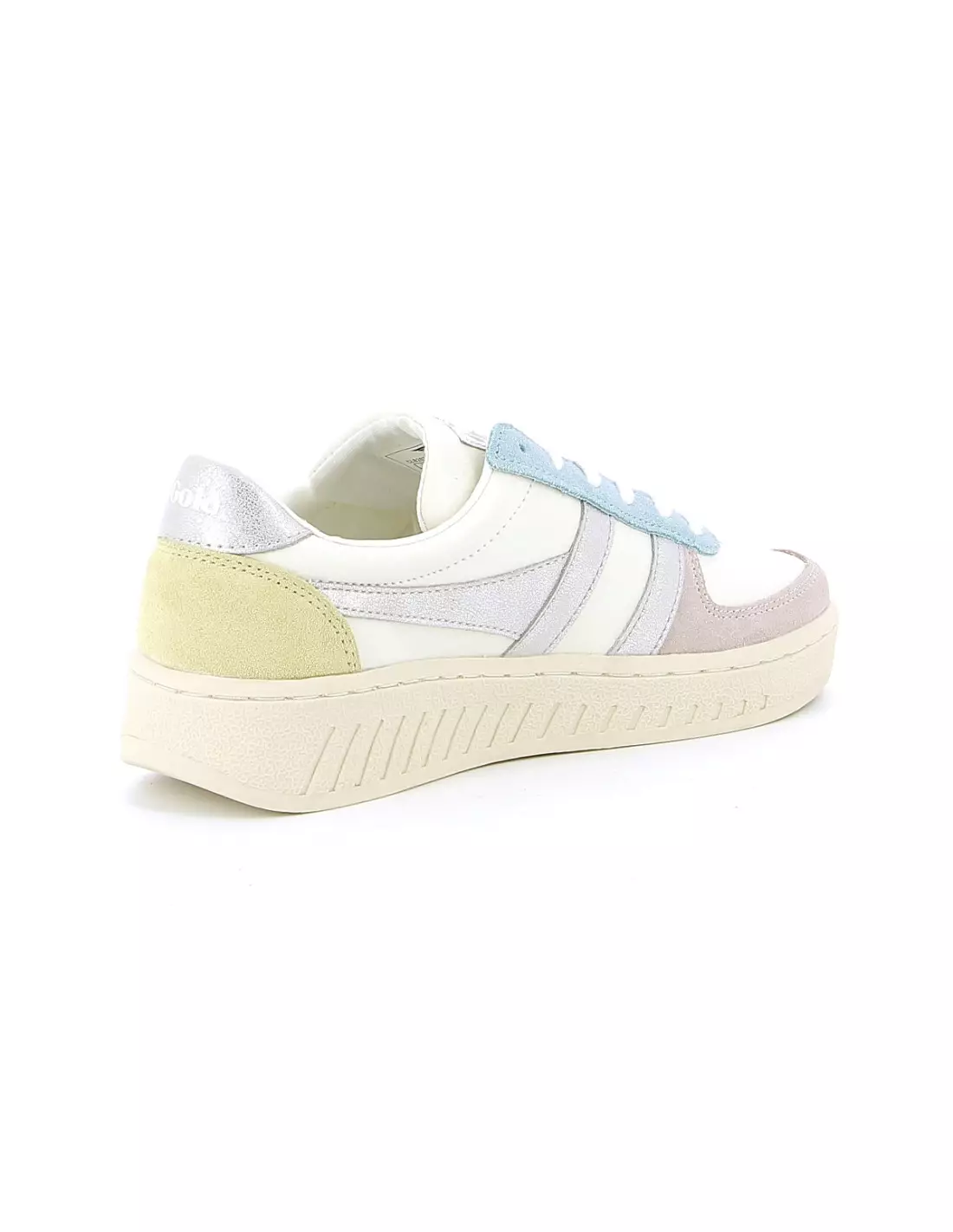GOLA SALM QUADRANT - Baskets OffWhiteSilverLemon