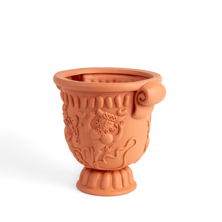 Seletti Magna Graecia Mythic Cup bloempot terracotta